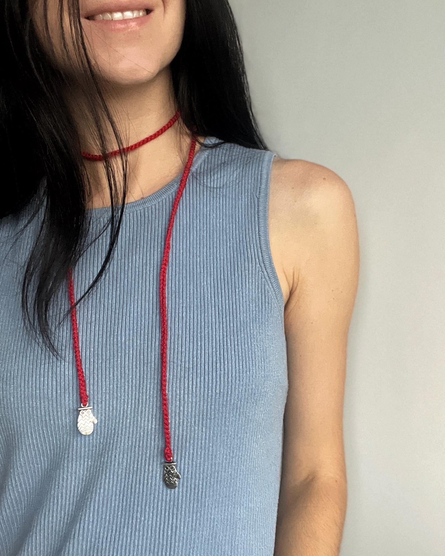 NASZYJNIK LARIAT WARM MEMORIES